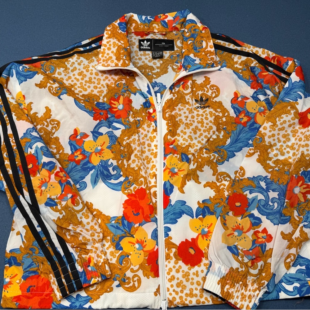 Adidas Originals x HER Studio London Track Jacket - Top Floral Medium